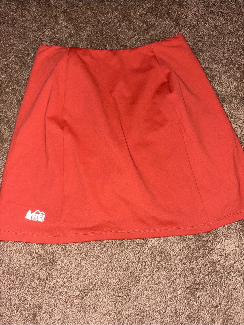 REI Women's -Orange A-Line Active Skirt/skort